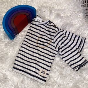 Zara Baby striped top 3-6 months